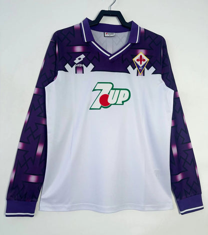 Fiorentina 1992/93 – Camiseta Retro Visitante - Manga Larga