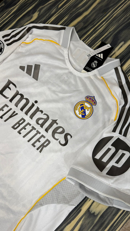 Real Madrid 2025/26 Home - Player Version