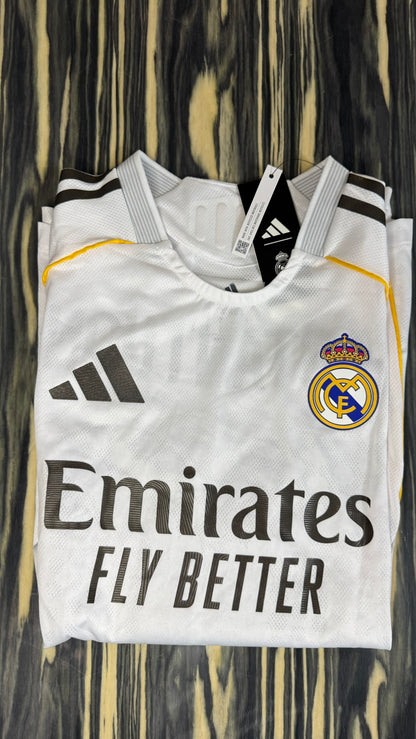 Real Madrid 2025/26 Home - Player Version