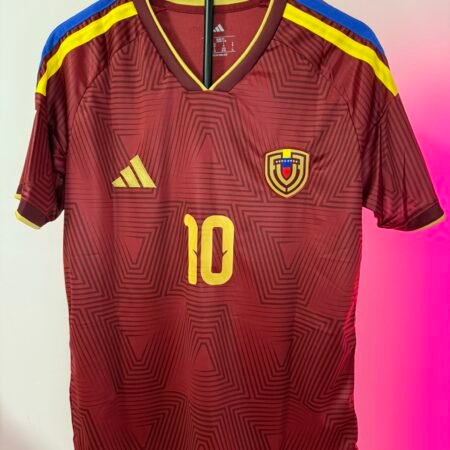 🟡Venezuela 2025/26 – Camiseta Local Versión Fan