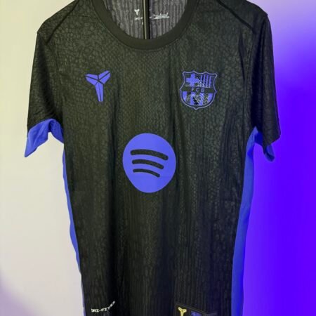 🟡Barcelona x Kobe Bryant 2025/26 – Camiseta Prepartido Versión Jugador