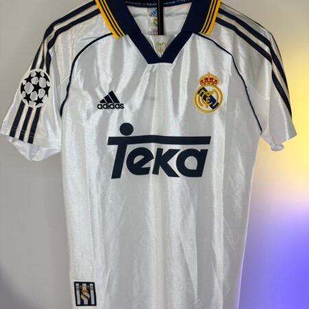🟡Real Madrid 1999/2000 Home – Edición Retro