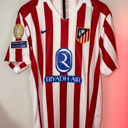 🟡 Atlético de Madrid 2025 – Camiseta Local Versión Fan