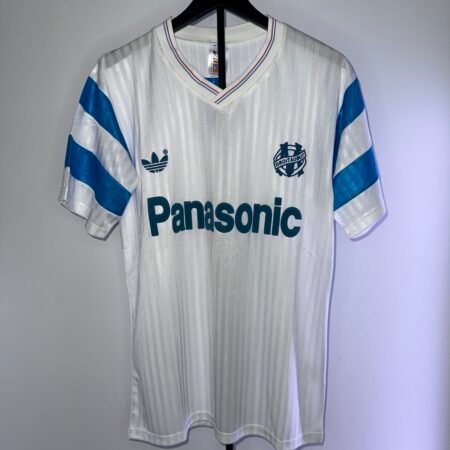 🟡 Olympique de Marseille 1990/91 – Camiseta Local Retro