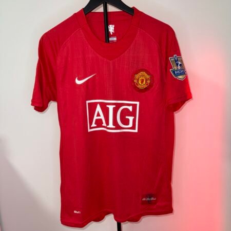 🟡 Manchester United 2008/09 Local - Camiseta Retro
