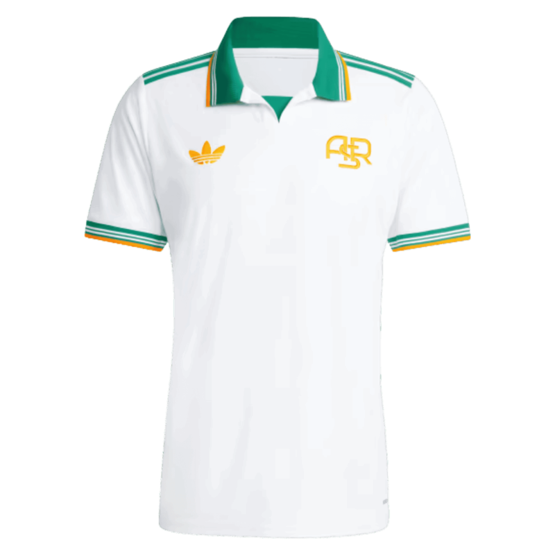 🟡 AS Roma 2025/26 Alternativa – Camiseta Versión Jugador - La Pasión Store