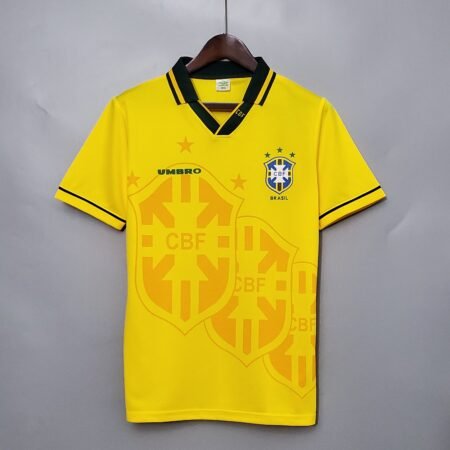 🟡 Brasil 1994 Local – Camiseta Versión Retro
