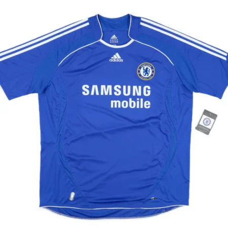 🟡 Chelsea 2006/07 Local – Camiseta Retro