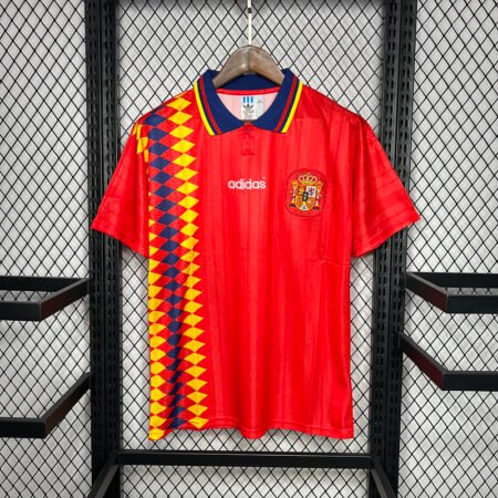 🟡 España 1994 Local – Camiseta Retro