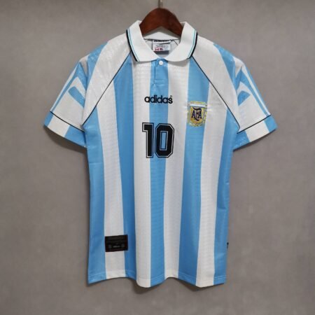 🟡 Argentina 1994 Local – Camiseta Versión Retro