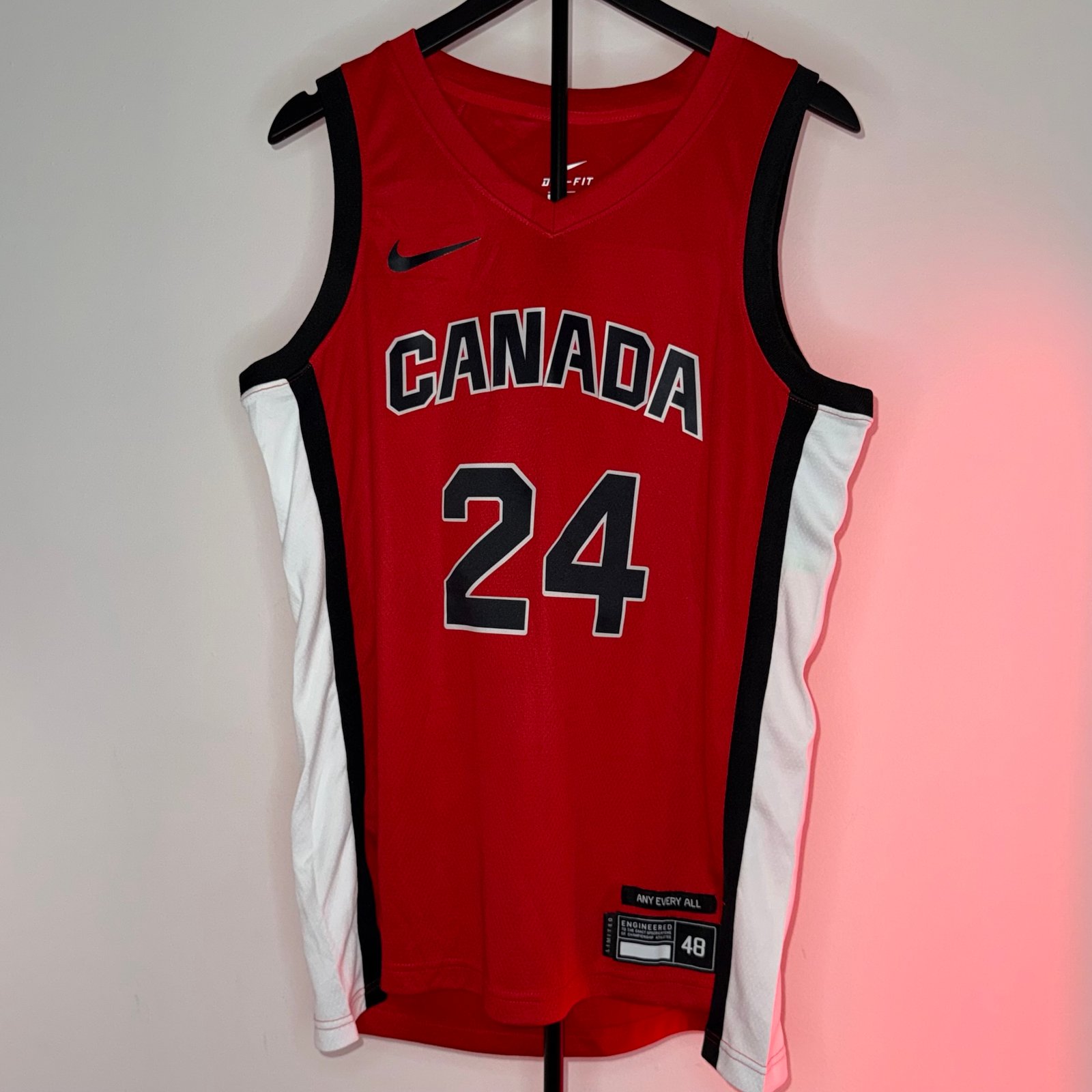 🟡 Canadá 2024 RED - Limited Swingman Jersey - Image 9