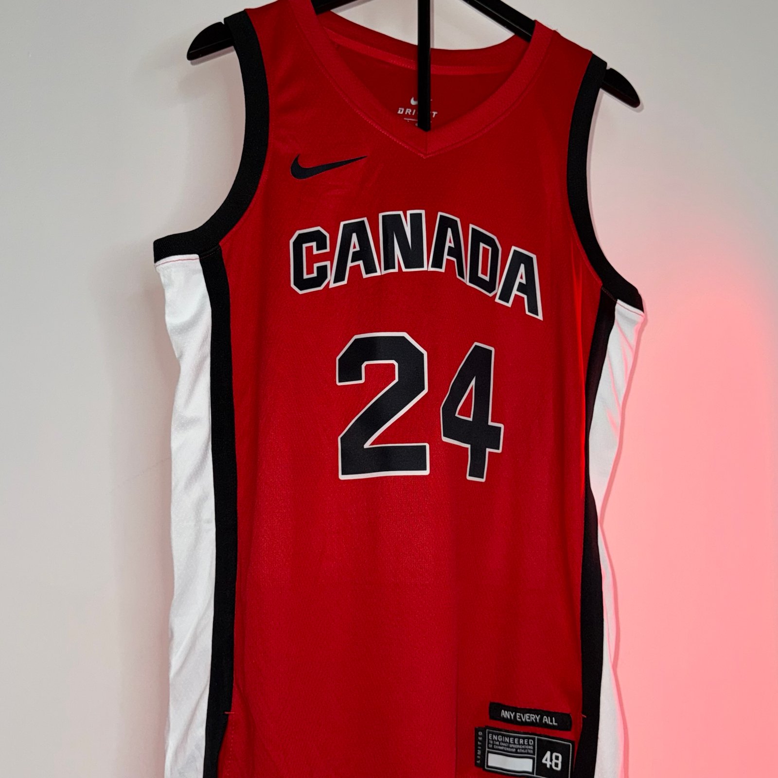 🟡 Canadá 2024 RED - Limited Swingman Jersey - Image 8