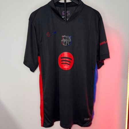 🟡 Barcelona 2024/25 Visitante – Camiseta Versión Fan