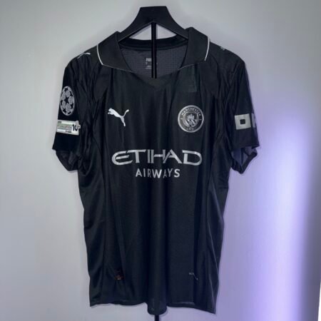 🟡 Manchester City 2025/26 Visitante – Camiseta Versión Jugador