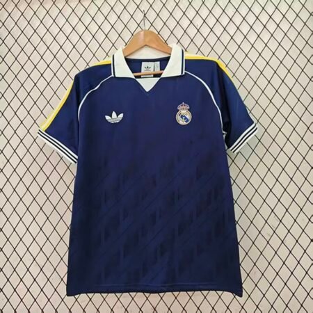 🟡 Real Madrid 2026/27 Retro Model Blue POLO