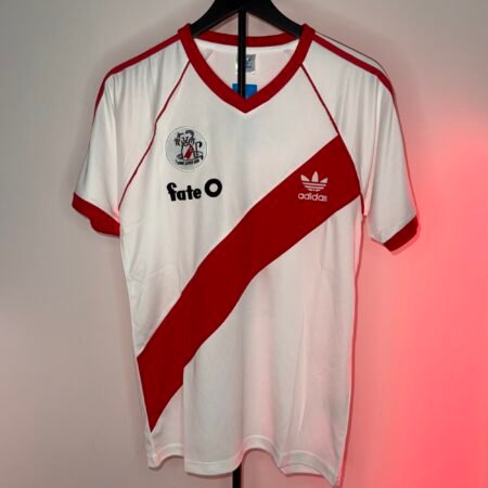 🟡 River Plate 1986 Local – Camiseta Retro