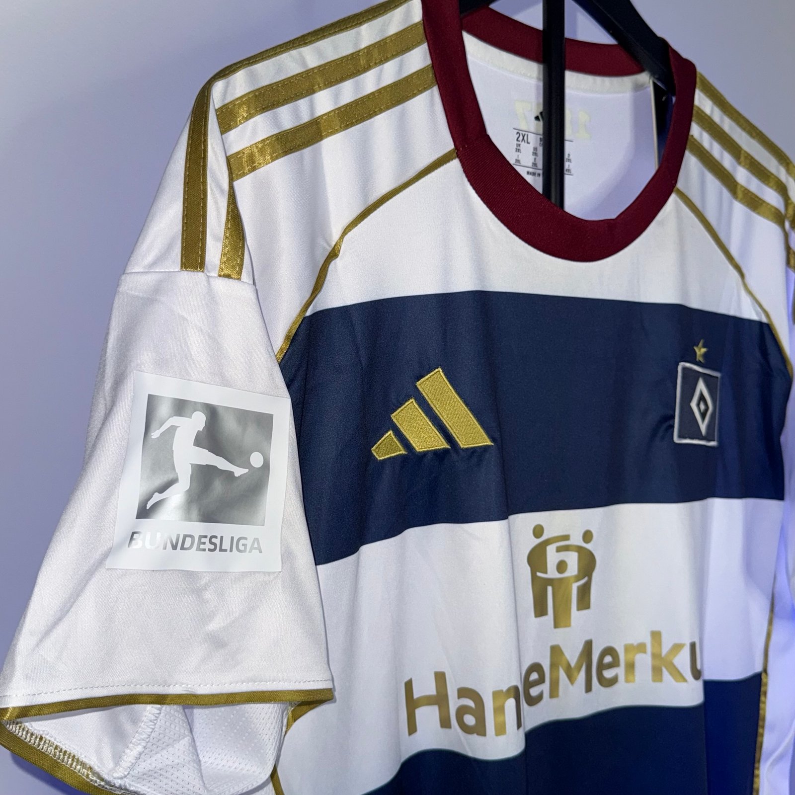 🟡 Hamburg 2025/26 Edición Especial “1887 Partidos de Bundesliga” - Versión Fan - Image 4