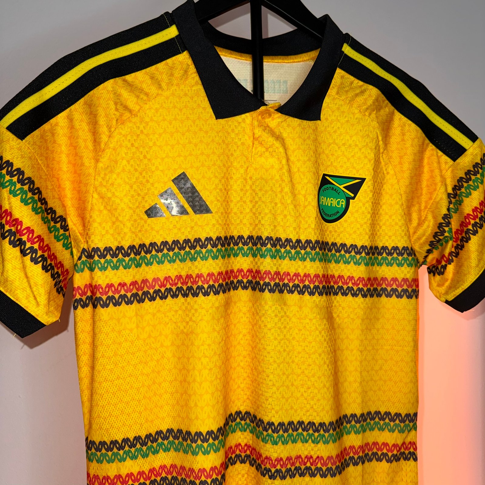 🟡 Jamaica 2026 Local – Camiseta Versión Jugador - Image 8