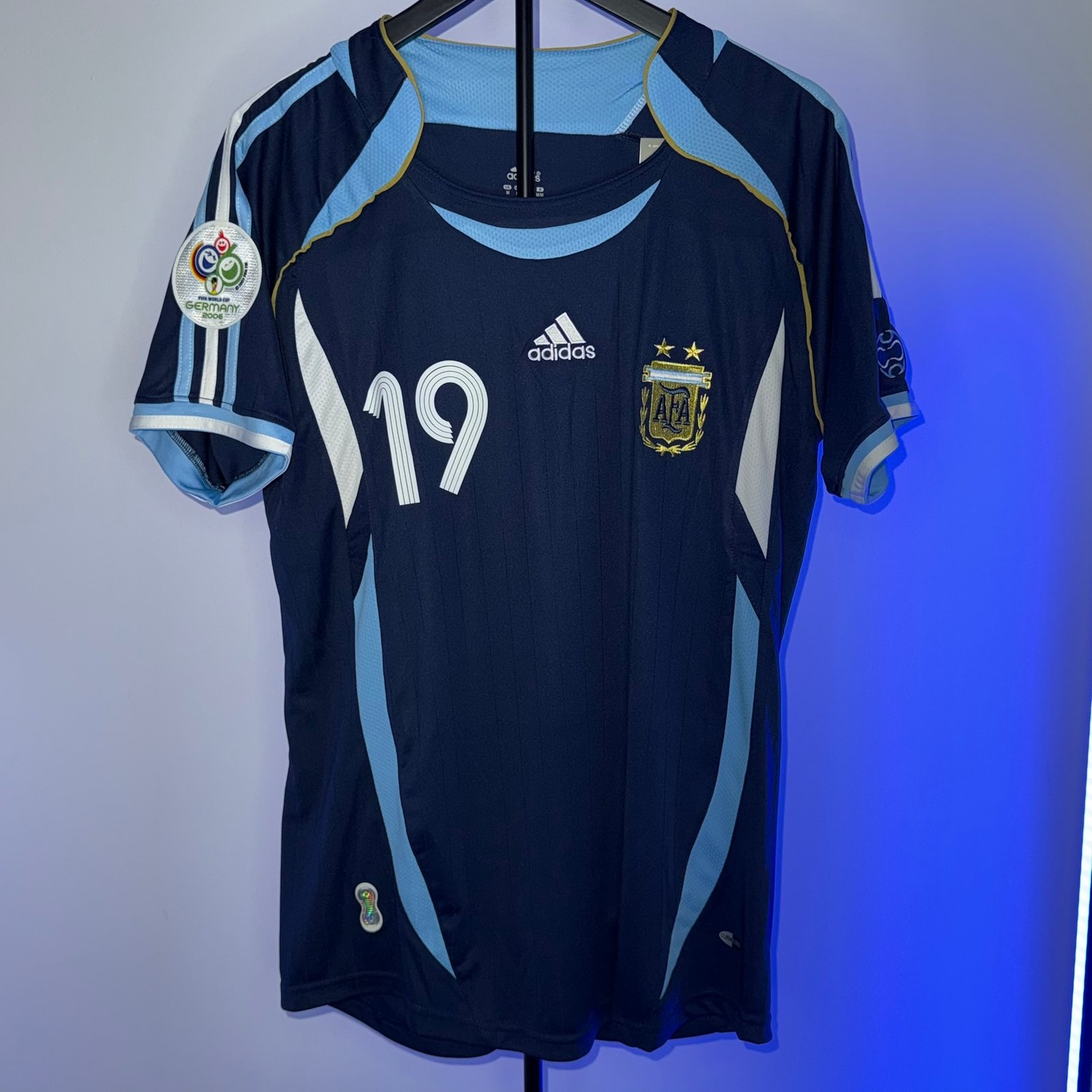 🟡 Argentina 2006 Visitante - Versión Retro