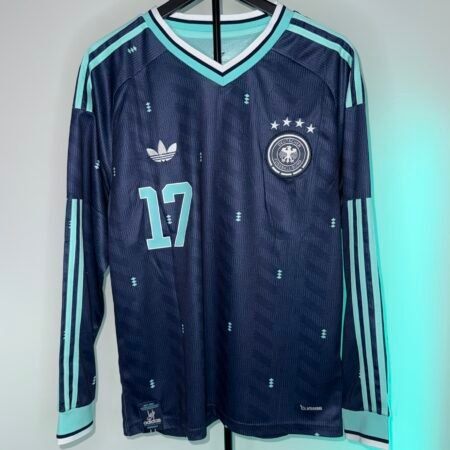 🟡 Alemania 2026 Visitante - Camiseta Manga Larga Versión Fan