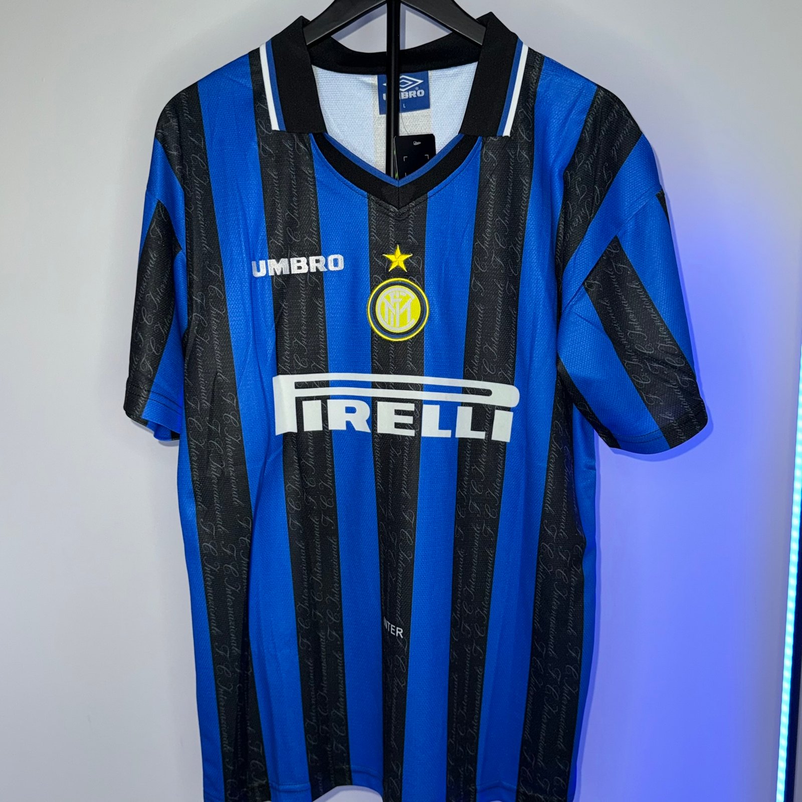 🟡 Inter Milán 1997/98 Local - Camiseta Retro