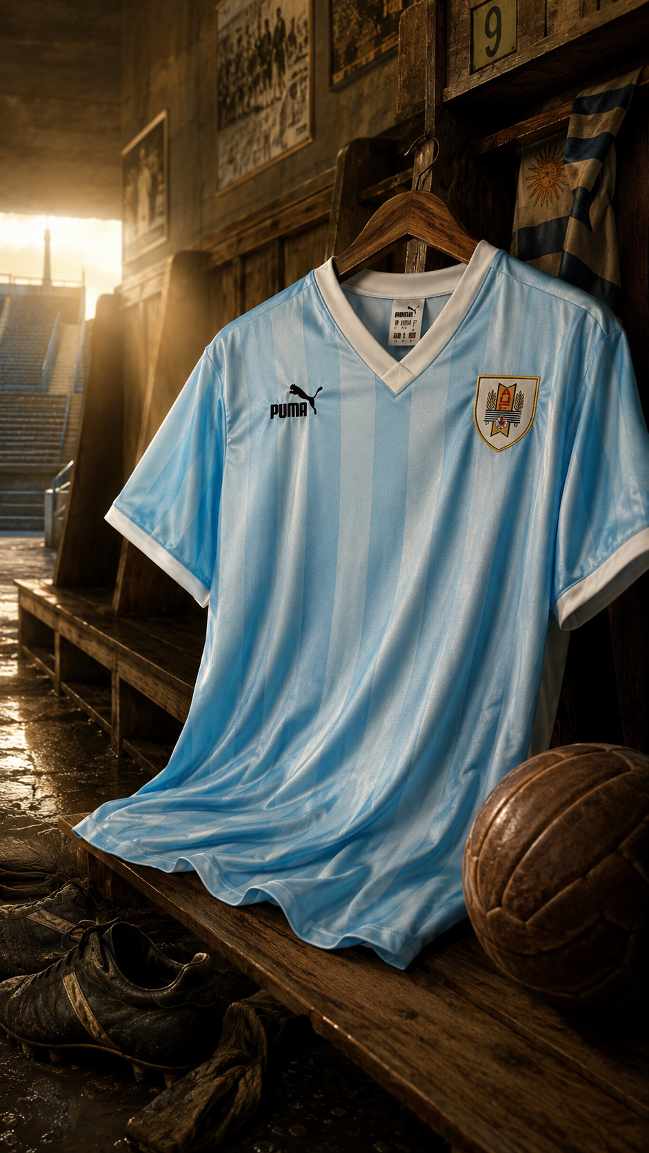 🟡 Uruguay 1990 - Camiseta Retro - Image 4