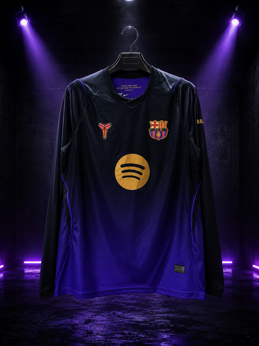 🟡 Barcelona 2026/27 Visitante - Versión Fan Manga Larga