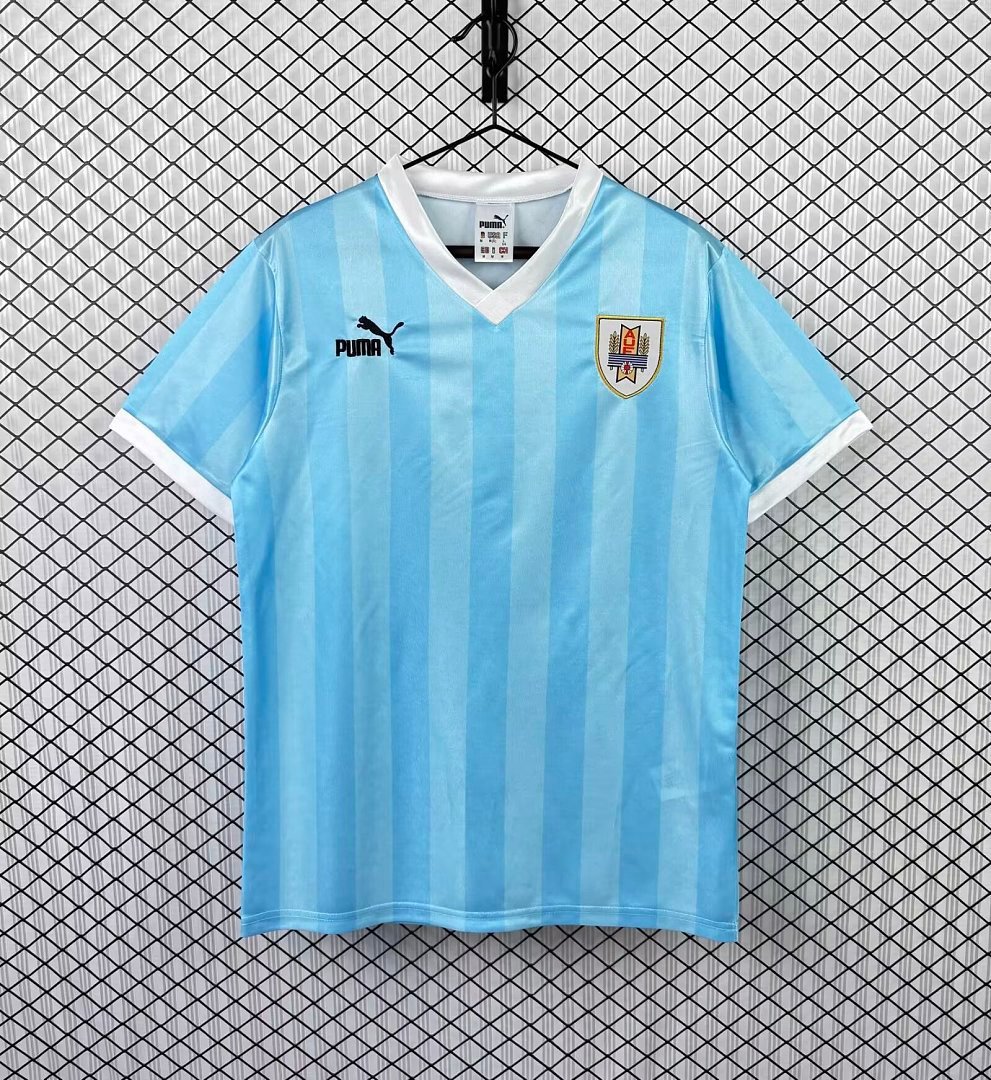 🟡 Uruguay 1990 - Camiseta Retro - Image 2