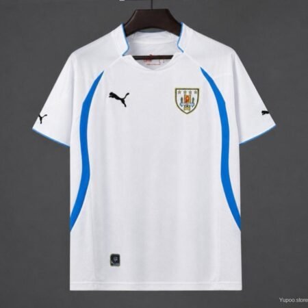 🟡 Uruguay 2010 Visitante - Camiseta Retro