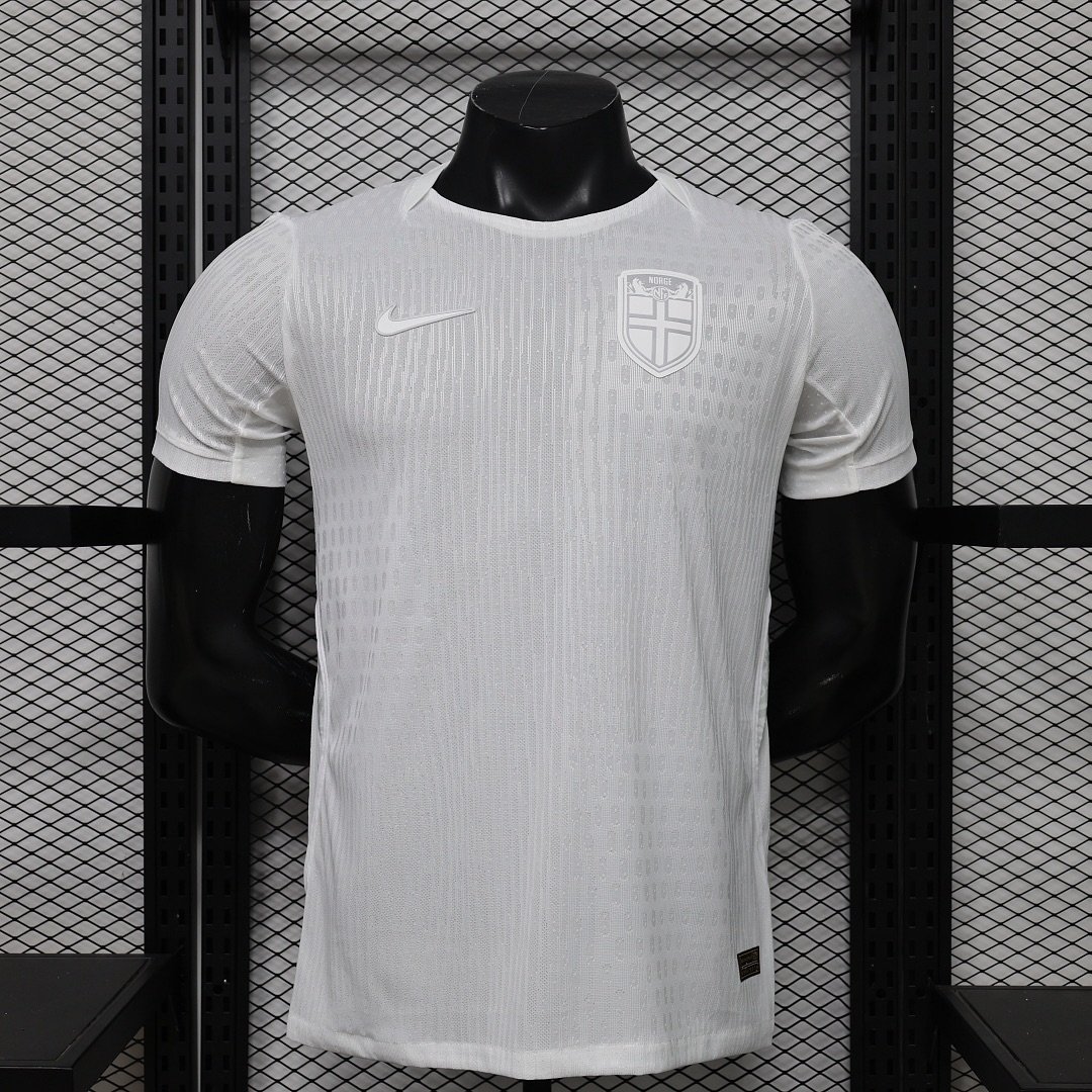 🟡 Noruega 2026 Alternativa WHITE - Versión Jugador