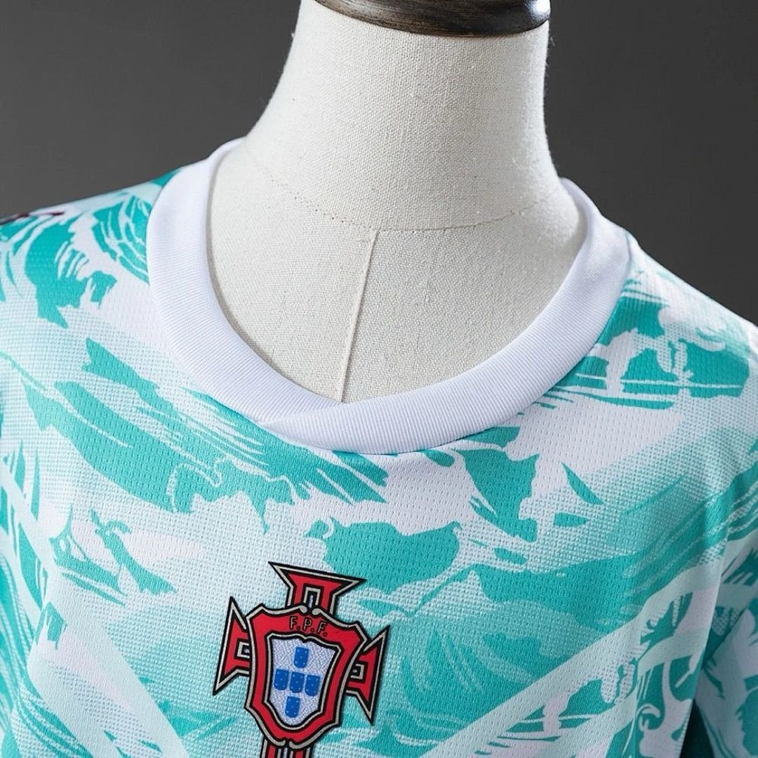 🟡 Portugal 2026 Visitante - Conjunto Infantil - Image 3