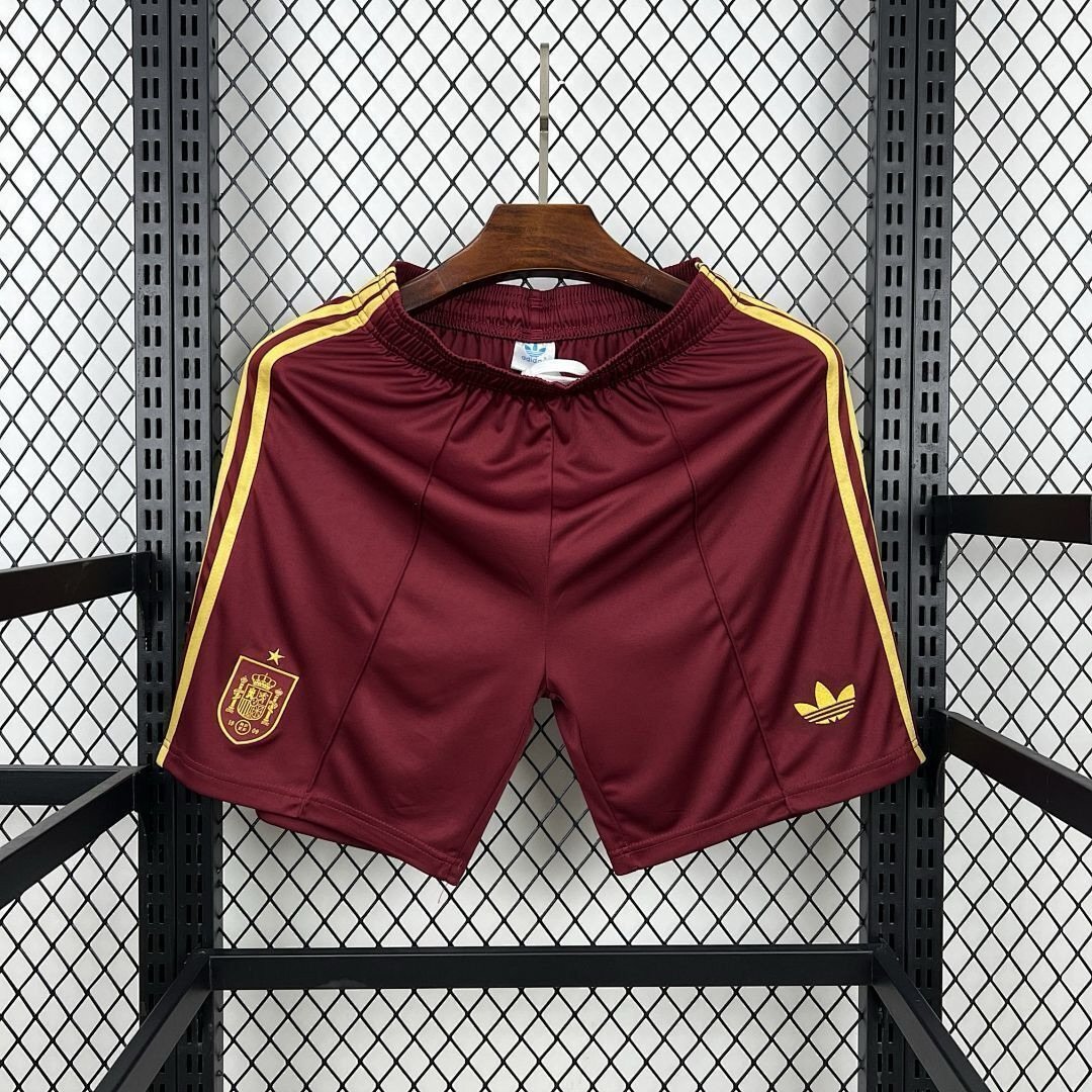 🟡 Shorts España 2026 Visitante - Versión Fan