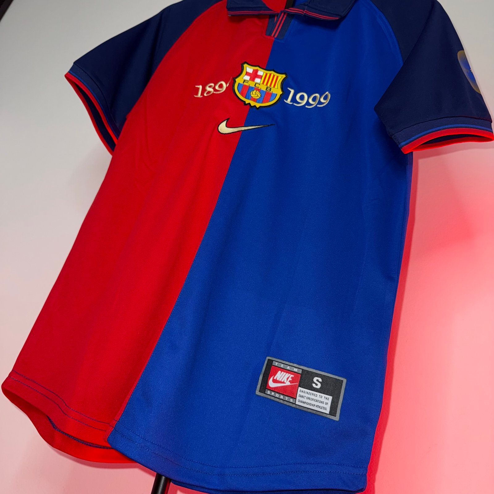 🟢 STOCK - Barcelona "100th Anniversary" 1999/2000 – Versión Retro - Image 6