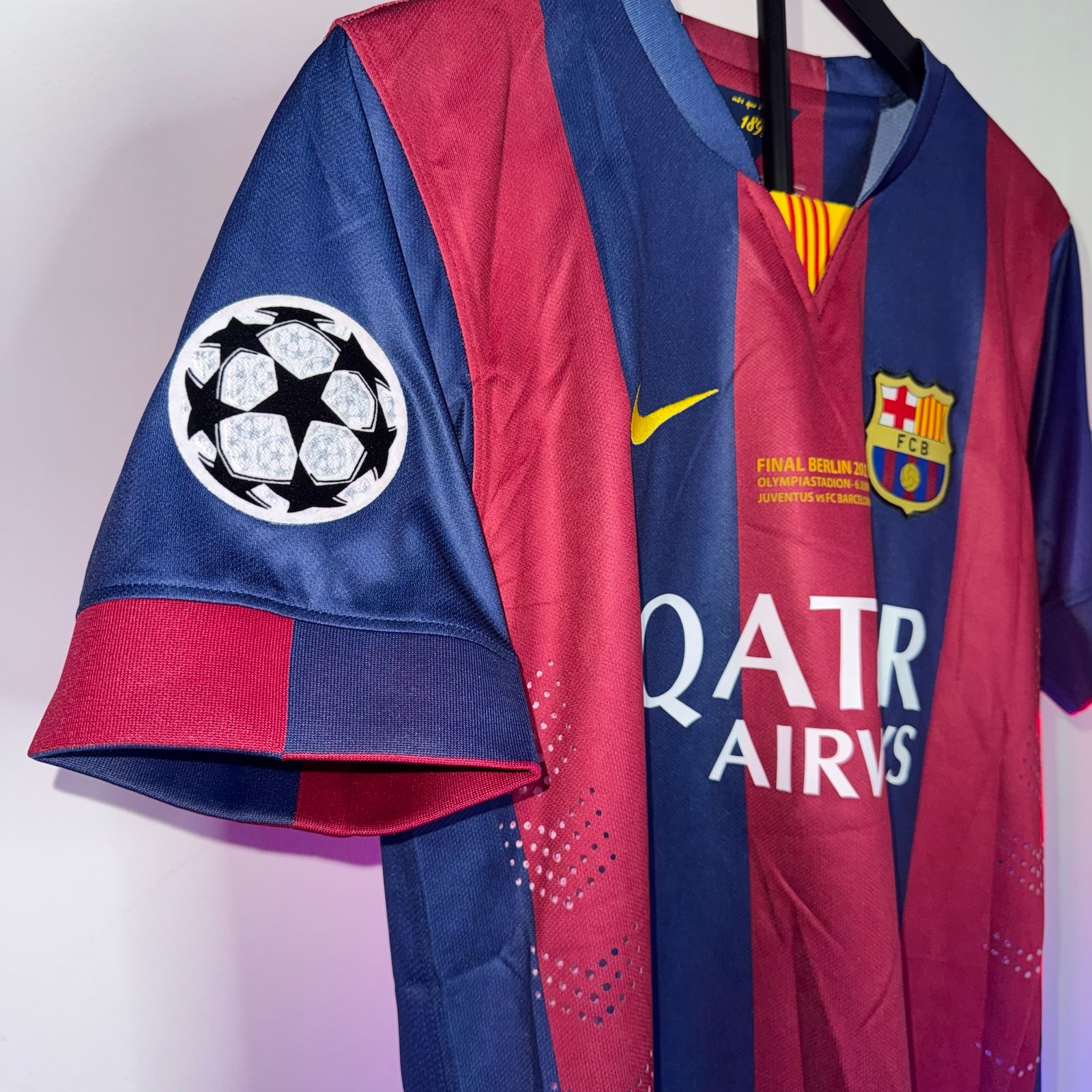 🟢 STOCK – Barcelona 2014/15 Local – Versión Retro - Image 2
