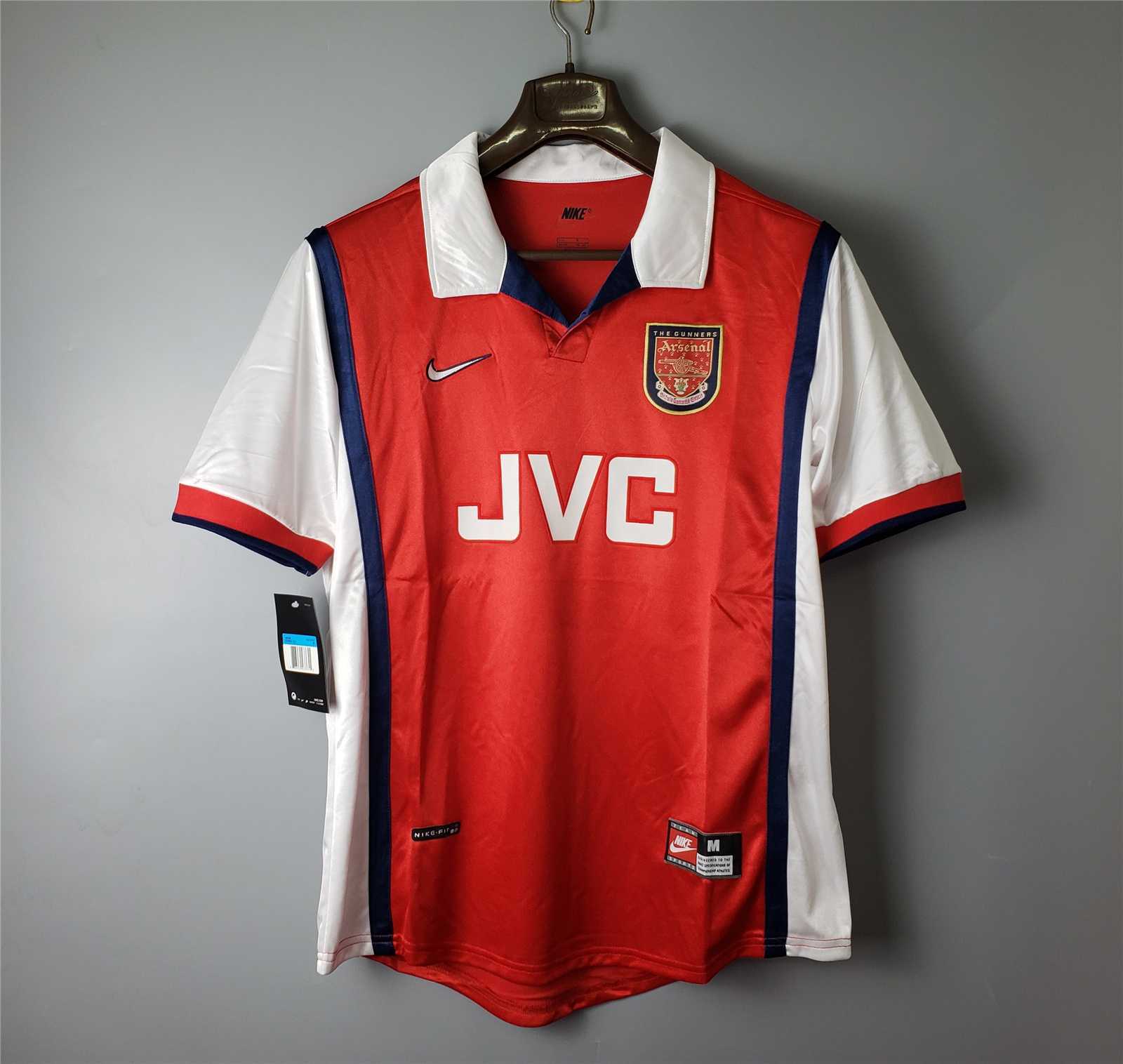 🟡 Arsenal 1998/99 Local – Camiseta Retro