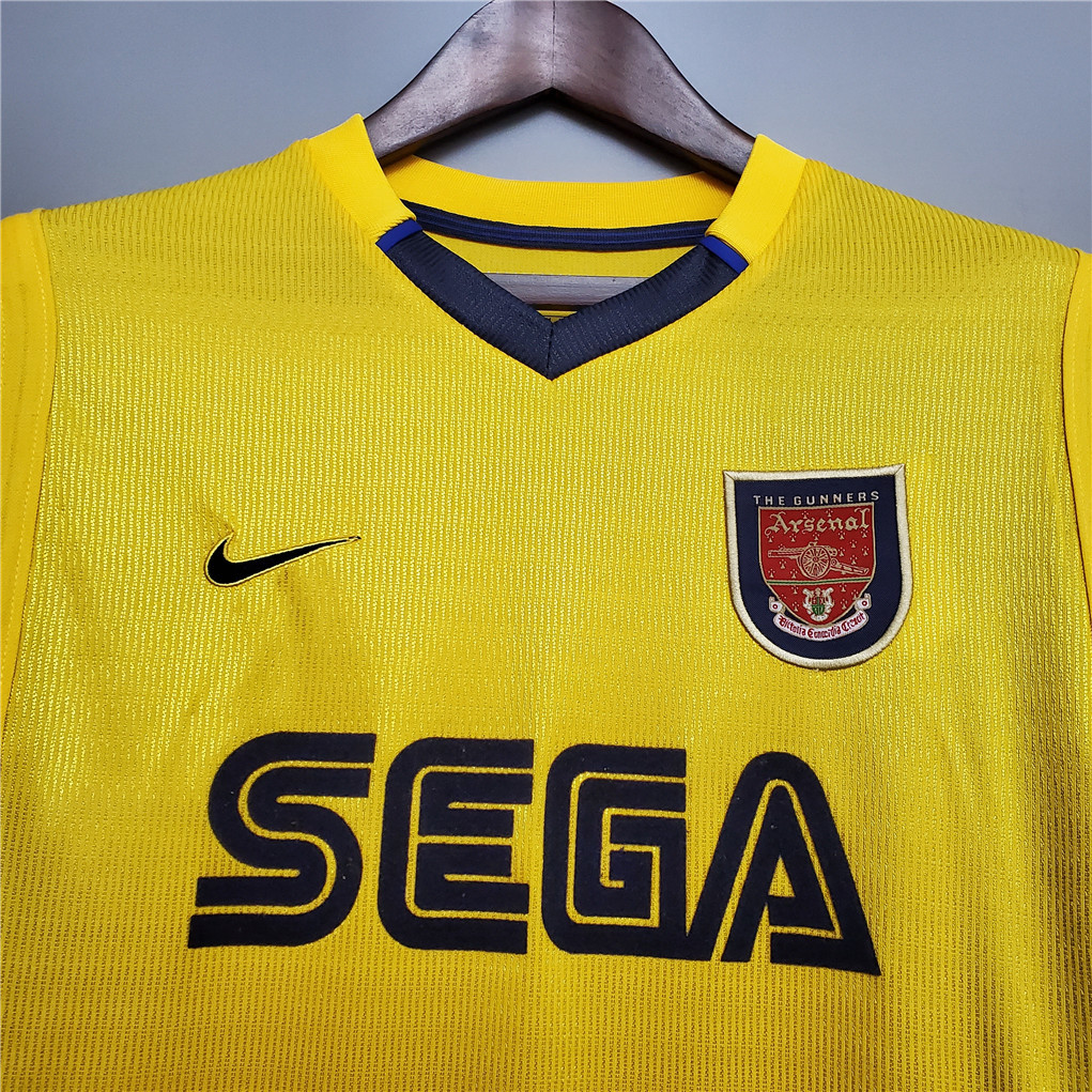 🟡 Arsenal 1999/00 Visitante – Camiseta Retro - Image 7