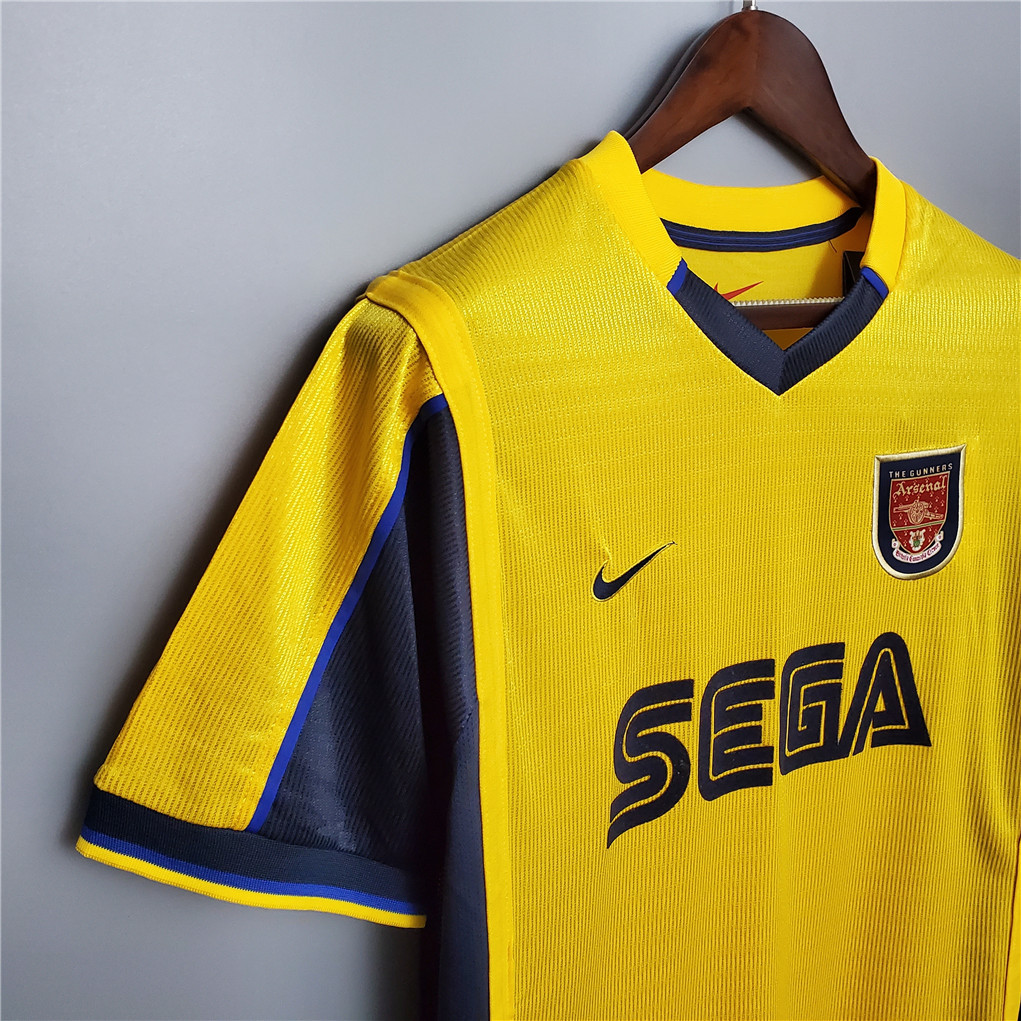 🟡 Arsenal 1999/00 Visitante – Camiseta Retro - Image 4
