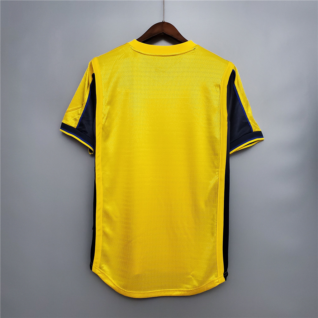 🟡 Arsenal 1999/00 Visitante – Camiseta Retro - Image 3