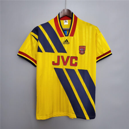 🟡 Arsenal 1993/94 Visitante - Camiseta Retro