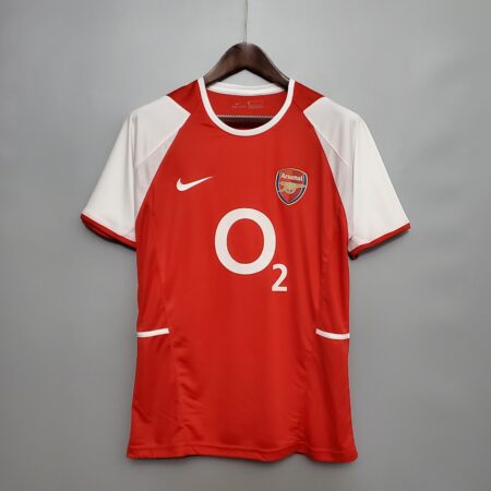 🟡 Arsenal 2002/04 Local - Camiseta Retro