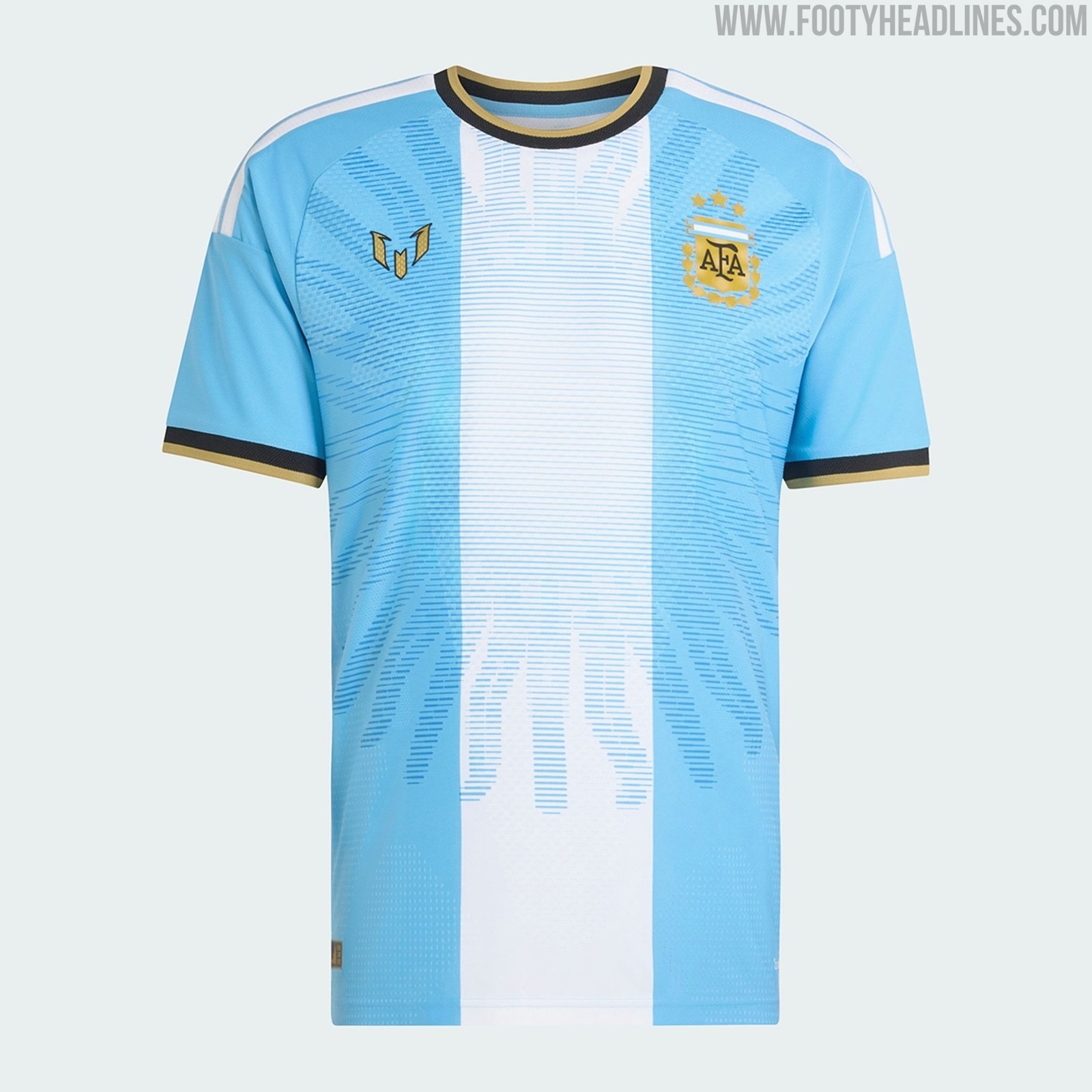 🟡 Argentina 2026 Local ¨Especial Despedida de Messi¨ – Camiseta Version Jugador - Image 3