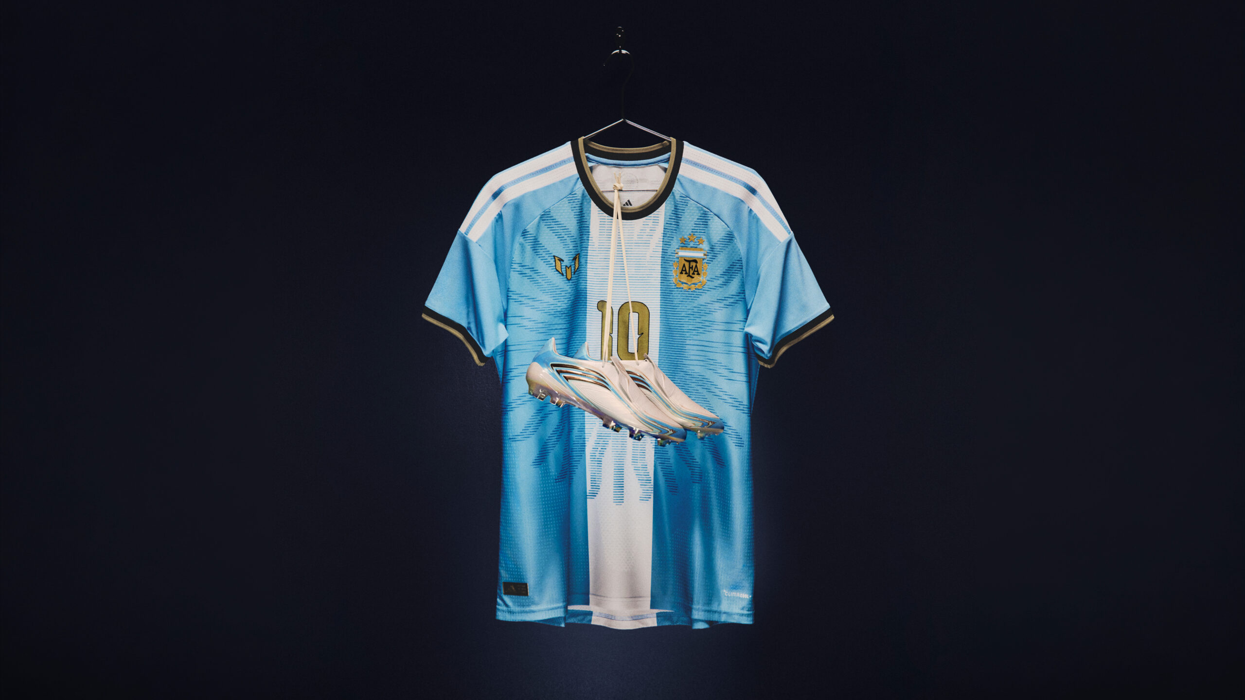 🟡 Argentina 2026 Local ¨Especial Despedida de Messi¨ – Camiseta Version Jugador - Image 6