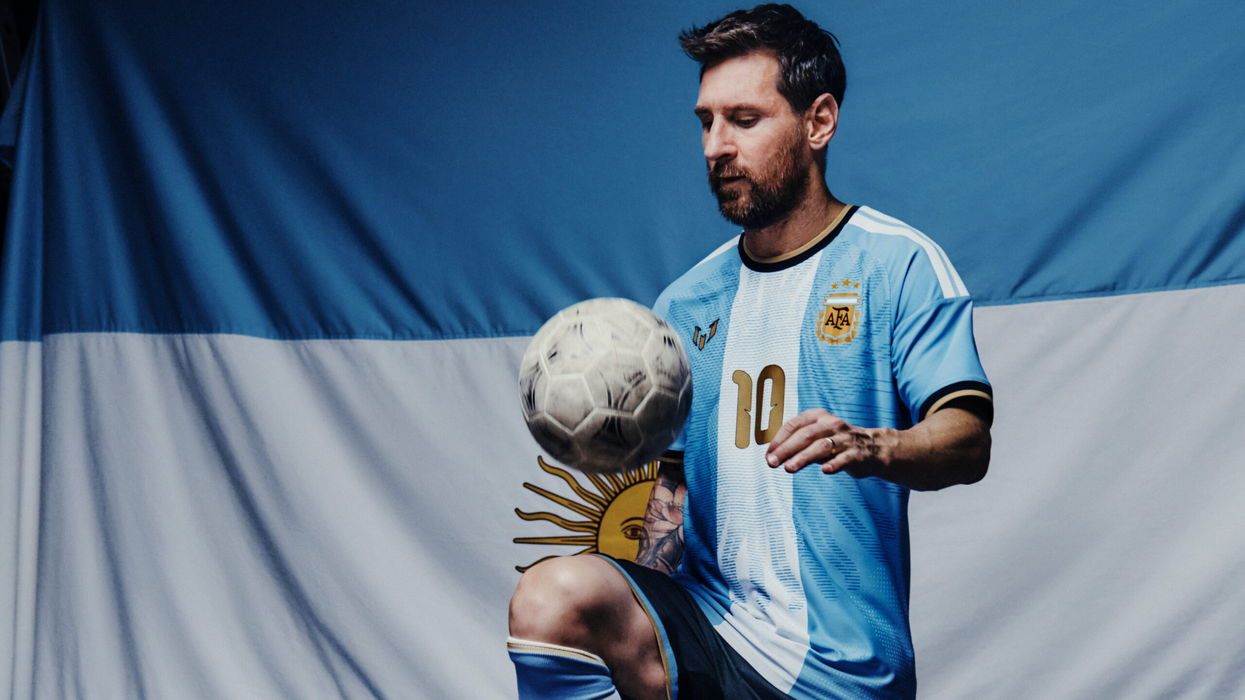 🟡 Argentina 2026 Local ¨Especial Despedida de Messi¨ – Camiseta Version Jugador - Image 17