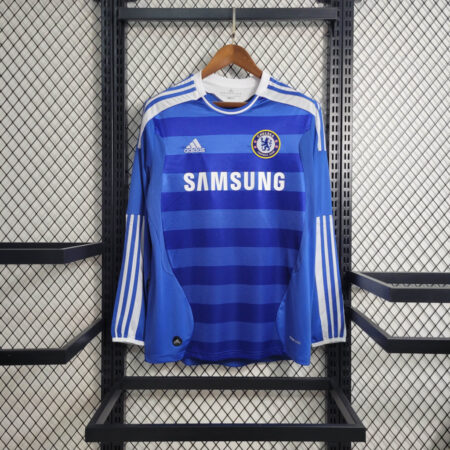 🟡 Chelsea 2011/12 Local – Versión Retro Manga Larga