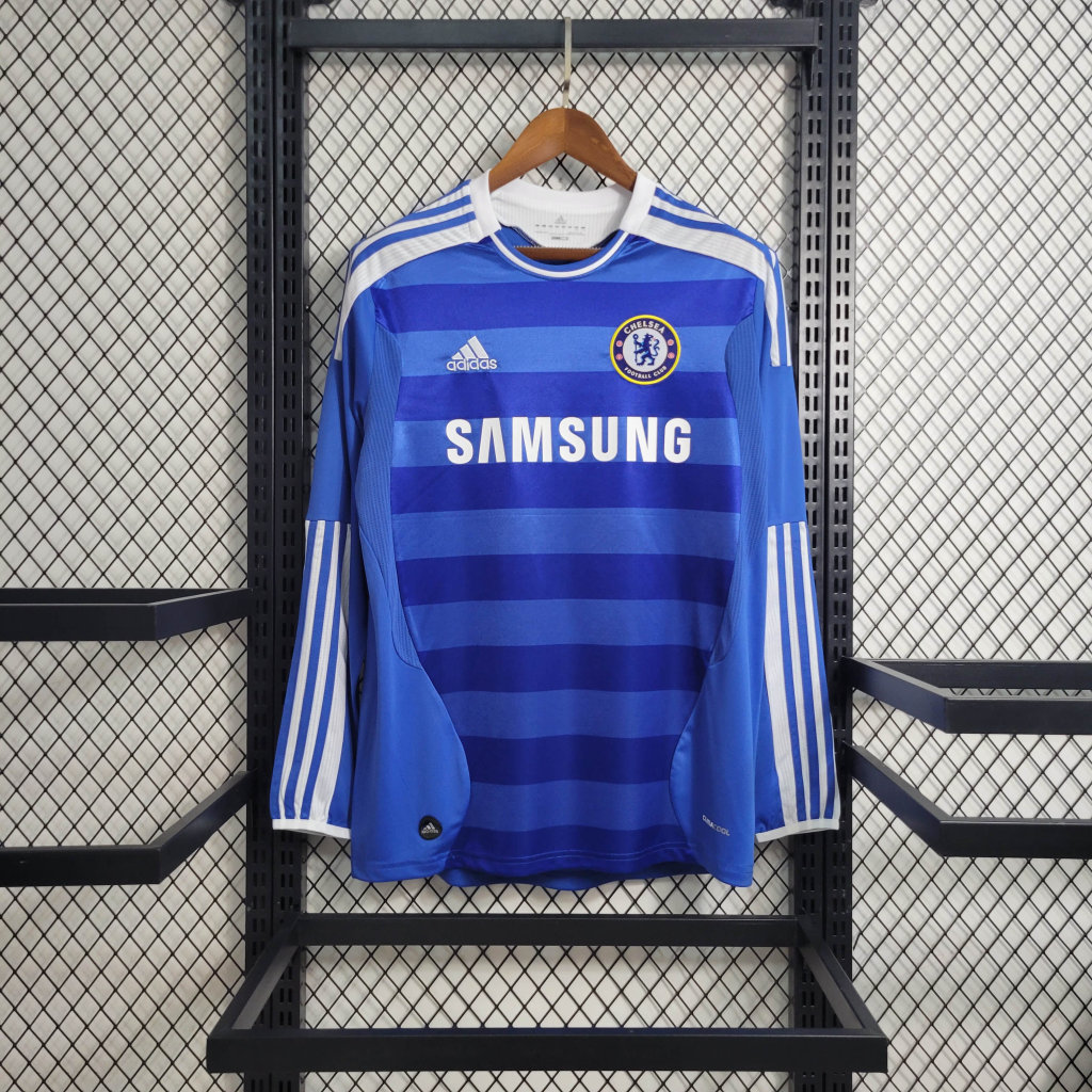 🟡 Chelsea 2011/12 Local – Versión Retro Manga Larga