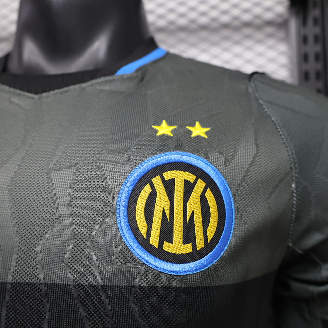 🟡 Inter Milán 2026/27 Alternativa – Camiseta Versión Jugador - Image 4