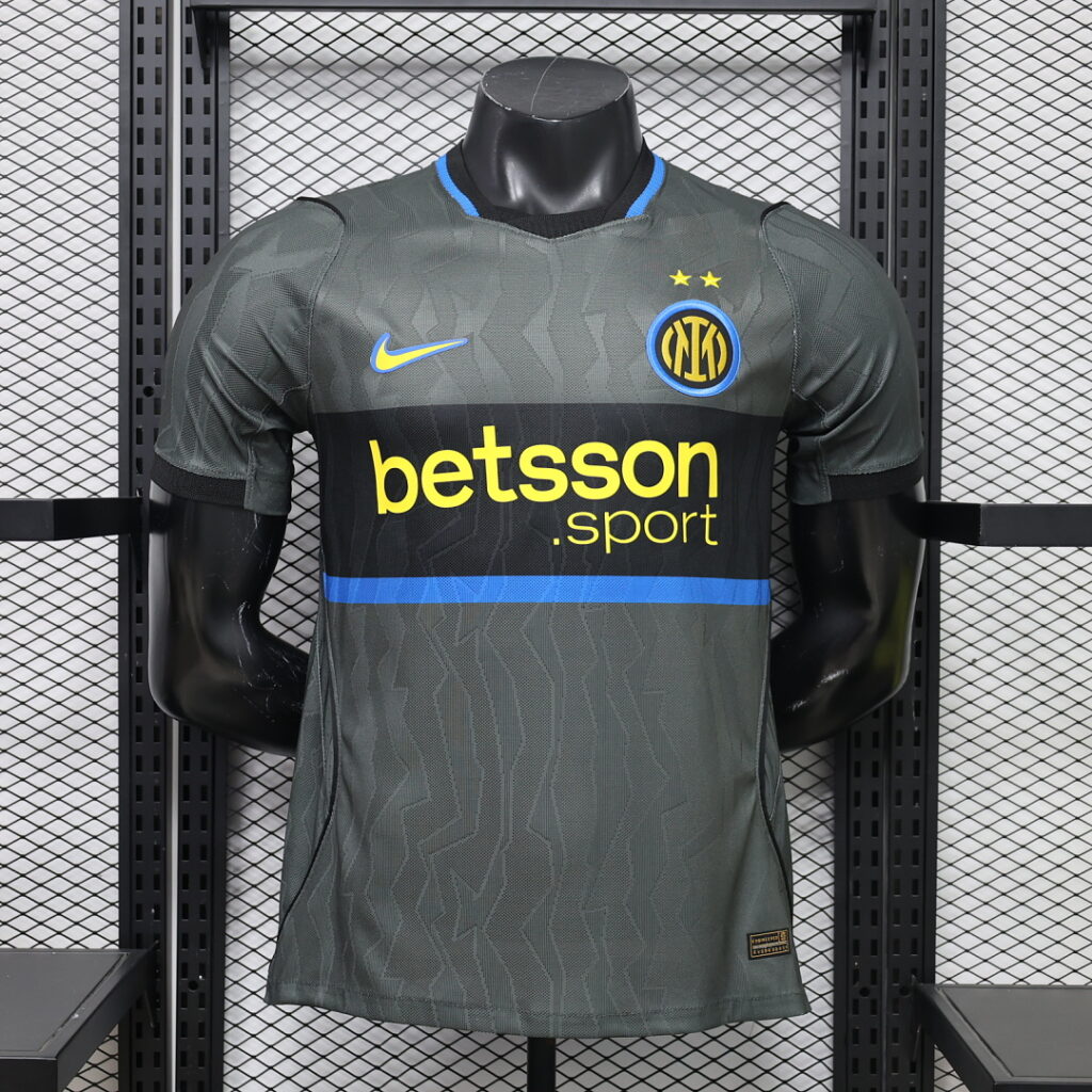 🟡 Inter Milán 2026/27 Alternativa – Camiseta Versión Jugador