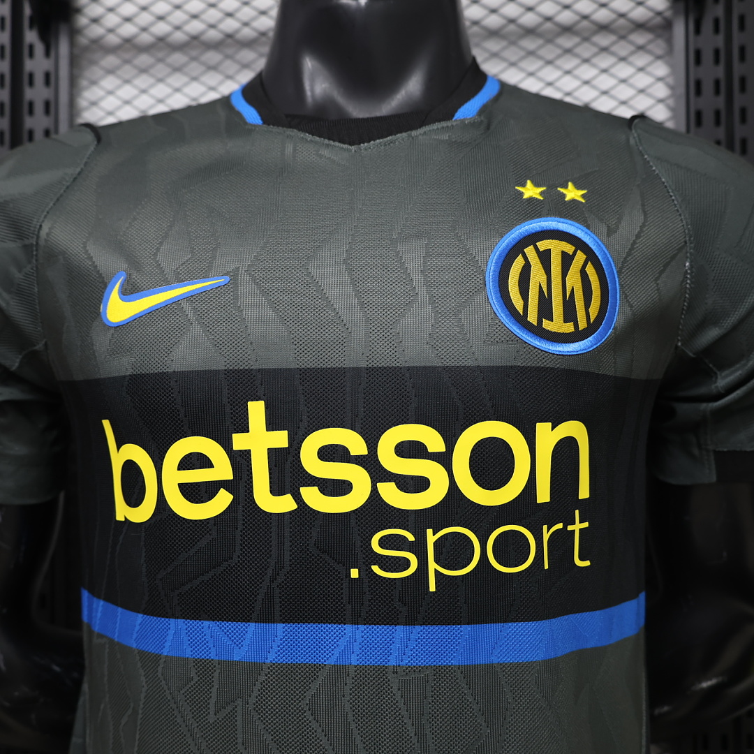 🟡 Inter Milán 2026/27 Alternativa – Camiseta Versión Jugador - Image 5