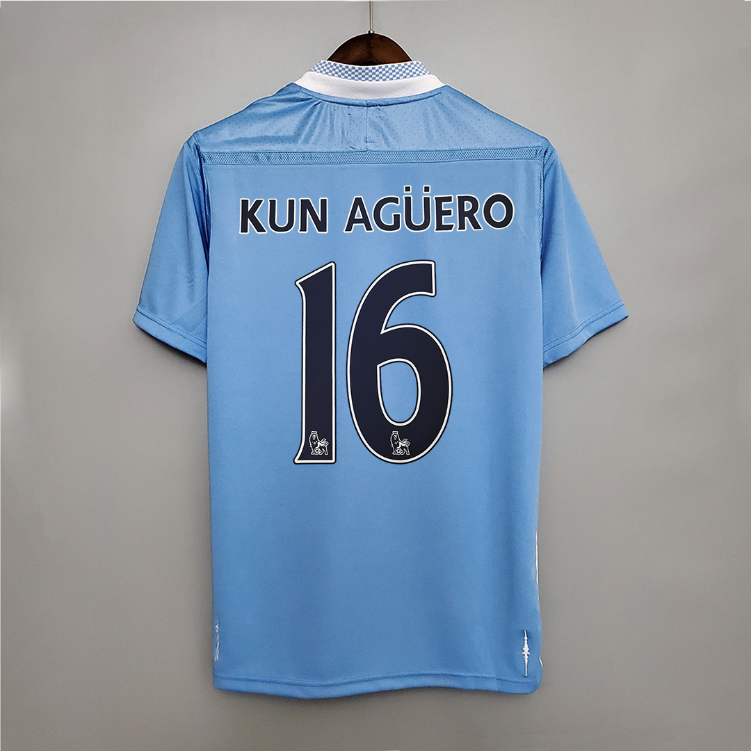🟡 Manchester City 2011/12 Local - Camiseta Retro - Image 4