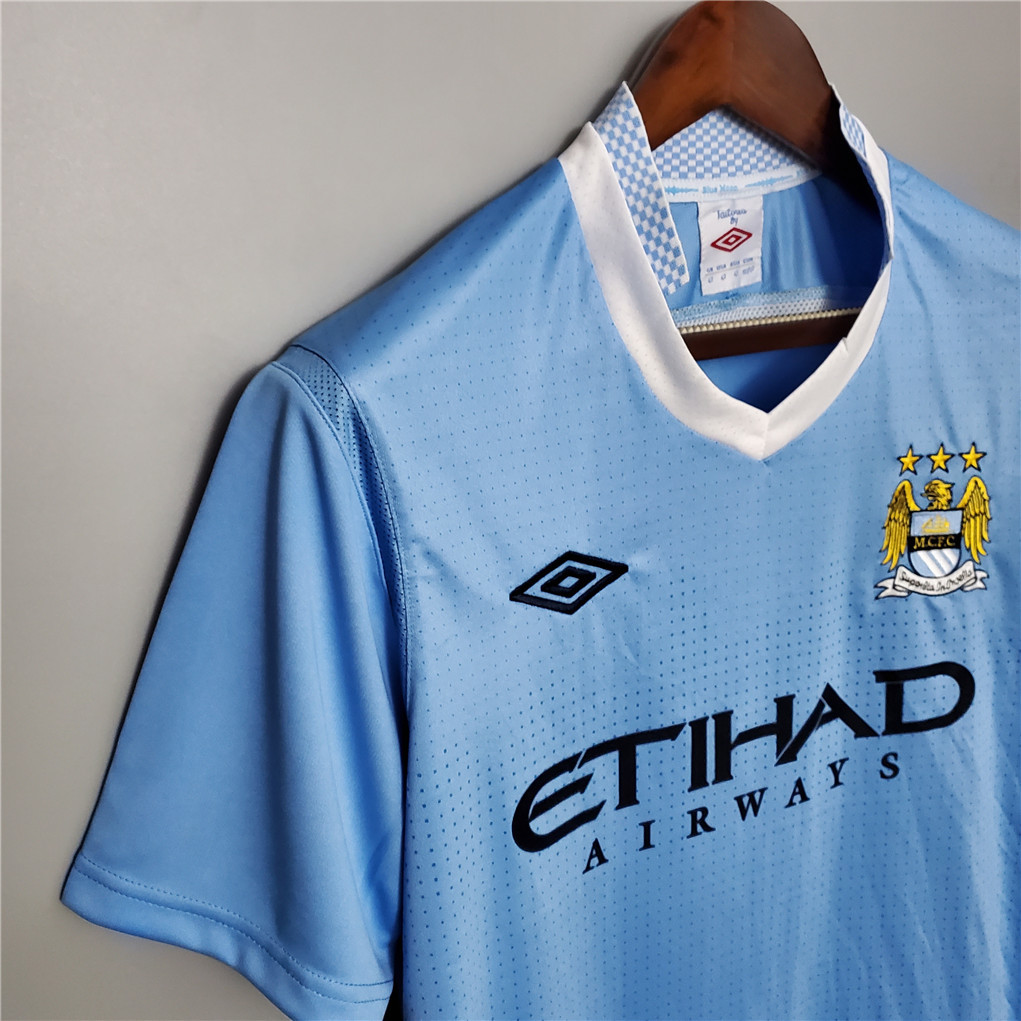 🟡 Manchester City 2011/12 Local - Camiseta Retro - Image 6